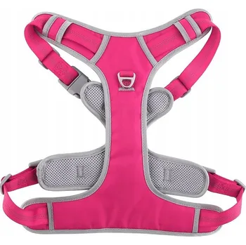 Postroj pro psa Postroj pro psa OXFORD B velikost S růžovo-šedý