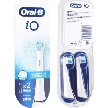 Náhradní hlavice k elektrickému kartáčku Hlavice k zubnímu kartáčku Oral-B iO Ultimate Clean White originální 4 ks