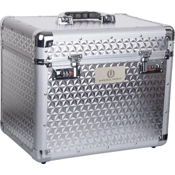 Čištění pro koně Imperial Riding Box na čištění Shiny Imperial Riding, velký, silver/black