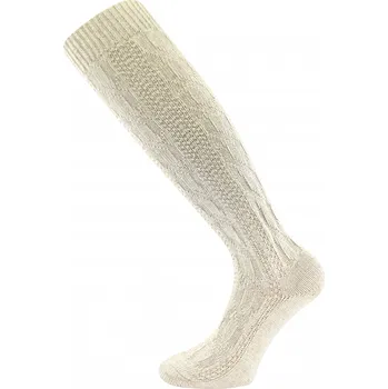 Pánské ponožky Podkolenky unisex silné Boma Linex - béžové, 43-46