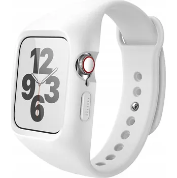 Řemínek na hodinky Bílý řemínek Suritch pro Apple