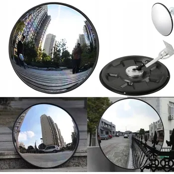 Zrcadlo ZRCADLO KULATÉ KONVEXNÍ SKLADOVÉ 30 CM SFÉRICKÉ NEROZBITNÉ DRŽADLO