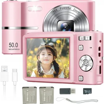 IP kamera DIGITÁLNÍ FOTOAPARÁT 50MP 2.4 PALCE 16X ZOOM FULL HD 1080P ANTISHAKE PŘENOSNÝ