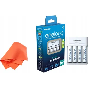 Nabíječka baterií Nabíječka baterií Panasonic Eneloop BQ-CC61 + 4x AA baterie 2000 mAh