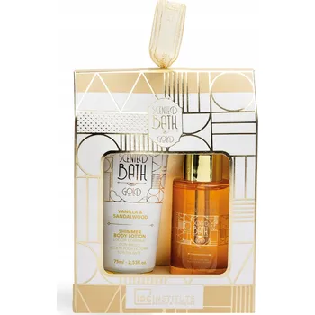 Kosmetická sada Dárková sada pro péči o tělo Vanilla Sandalwood Gold IDC 1 ks
