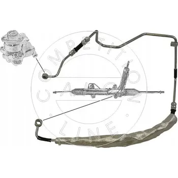 Posilovač řízení HADICE POSILOVAČE ŘÍZENÍ 57192 AIC VW