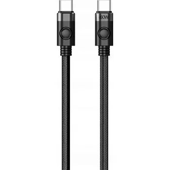 Datový kabel Kabel Orico USB typ C - USB typ C 1 m černý