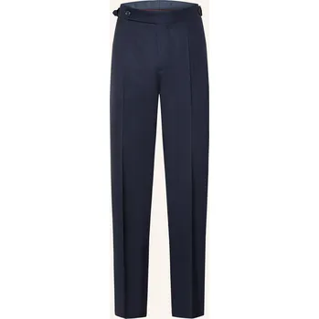 Brunello Cucinelli Pánské Oblekové Kalhoty Regular Fit, tmavě...