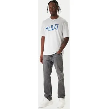 Pánská móda HUGO T-Shirt Namerix 50554350 Béžová Regular Fit S