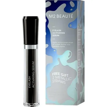 Péče o řasy a obočí M2 Beauté - Eyelash Activating Serum 4ml 10900Summer Edition + 2 Trinkhalme Gratis Séra na řasy unisex