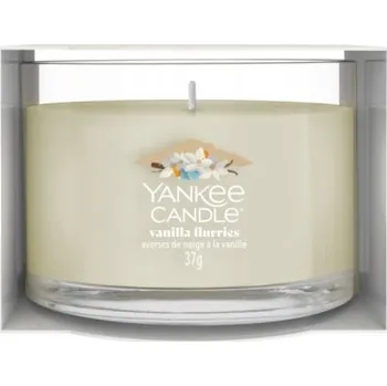 Svíčka Yankee Candle Mini Vonná Svíčka Signature Vanilla Flurries Vánoční