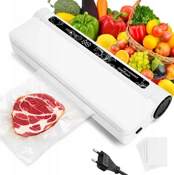 Vakuovačka VAKUOVACÍ BALIČKA POTRAVIN 62KPA + 20 SÁČKŮ + DIGITÁLNÍ DISPLEJ