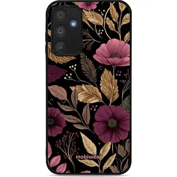 Pouzdro na mobilní telefon Lesklý kryt Mobiwear Glossy - Samsung Galaxy A36 5G - G170G Fialová kvítka (Prémiové lesklé pouzdro, obal, kryt Mobiwear Glossy na mobil Samsung Galaxy A36 5G - G170G Fialová kvítka, materiál Plast + TPU silikon - krytí po všech stranách, neošoupatelný)