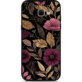 Pouzdro na mobilní telefon Lesklý kryt Mobiwear Glossy - Samsung Galaxy A5 (2017) - G170G Fialová kvítka (Prémiové lesklé pouzdro, obal, kryt Mobiwear Glossy na mobil Samsung Galaxy A5 (2017) - G170G Fialová kvítka, materiál Plast + TPU silikon - krytí po všech stranách,)