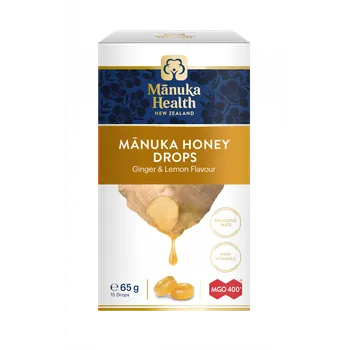 Bonbon Bonbony s manukovým medem (zázvor a citrón) 65 g