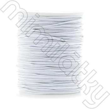 Textilie Pruženka kulatá 3mm bílá