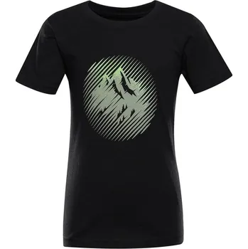 Chlapecké oblečení triko dětské krátké ALPINE PRO DALLO 3 černé