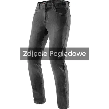 Moto kalhoty REBELHORN CLASSIC WASHED BLACK MOTORCYCLE JEANS MONOLAYER - 32/30