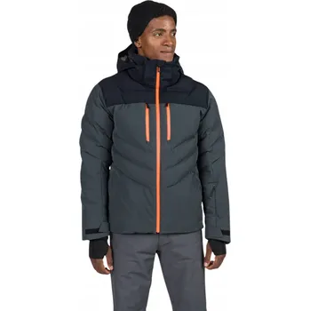 Lyžařská bunda Rossignol pánská Blackside puffy JKT šedá - XL