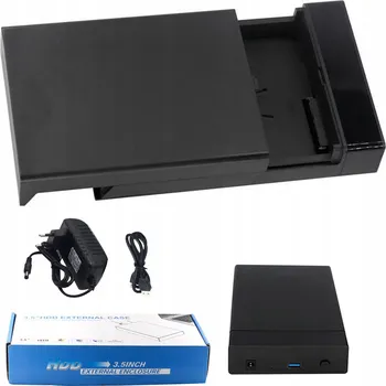 Externí box pro disk, adaptér USB 3.0 SATA II SSD HDD 2,5"