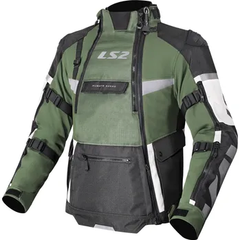 Moto bunda LS2 bunda X-MASTER black/green/grey - L