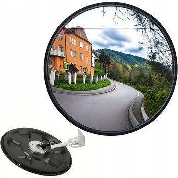 Zrcadlo ZRCADLO NEROZBITNÉ SFÉRICKÉ DRŽÁKOVÉ 30 cm 300 mm