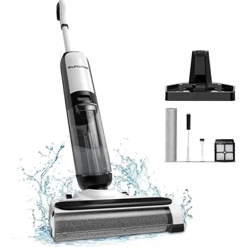 Vysavač SUNSMAI Vysavač s Mopem, Bezdrátový se Systémem Samočištění