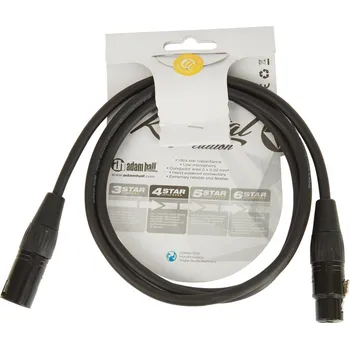 Audio kabel Adam Hall Krystal Edition 0150 + prodloužená záruka 3 roky