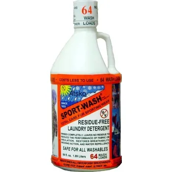 Prací gel ATSKO® Prací prostředek Sport-Wash® 1,89 l, Barva: Vícebarevná