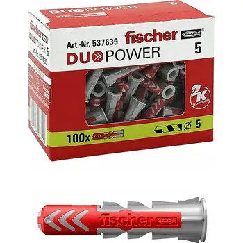 Hmoždinka Univerzální hmoždinka DUOPOWER 5x25 Fischer 100 kusů