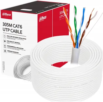 IP kamera Telekomunikační kabel Dahua Kulatý UTP 8 x 0,53