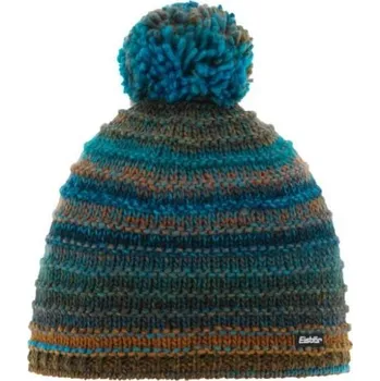 Módní doplněk Eisbär Mikata Pompon MÜ-petrolbraun