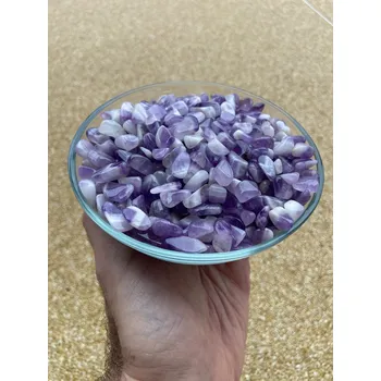 Přírodní kámen Ametyst leštěný kousky 1cm (829g)
