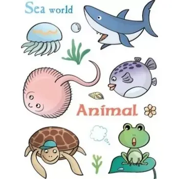 Dětské razítko Razítka gelová - Gelová razítka - Mořský svět - žralok, želva, rejnok, ...