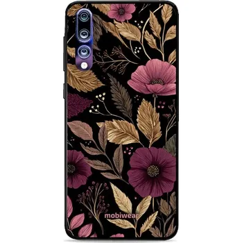 Pouzdro na mobilní telefon Lesklý kryt Mobiwear Glossy - Huawei P20 Pro - G170G Fialová kvítka (Prémiové lesklé pouzdro, obal, kryt Mobiwear Glossy na mobil Huawei P20 Pro - G170G Fialová kvítka, materiál Plast + TPU silikon - krytí po všech stranách, neošoupatelný potisk, tenké)