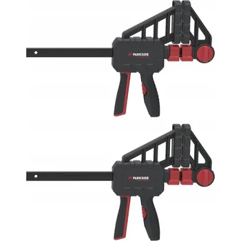 Truhlářská svěrka 2 x TRUHLÁŘSKÁ SVĚRKA AUTOMATICKÁ RYCHLOUPÍNACÍ PARKSIDE 300 mm