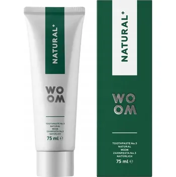zubní pasta Woom Natural+ přírodní posilující zubní pasta 75 Ml