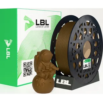 Filament PLA filament LBL Plastik do 3D tiskárny 1,75 mm 1 kg Hnědý