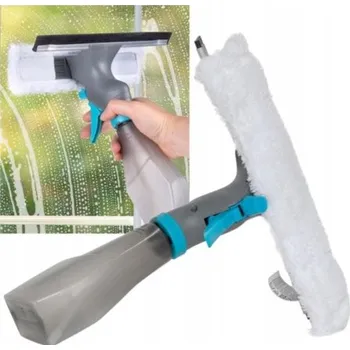 Stěrka na okna s nádržkou 240 ml na čisticí prostředek, Mytí oken