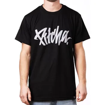 Pánské tričko PITCHA triko SIMPLE black/grey - XL