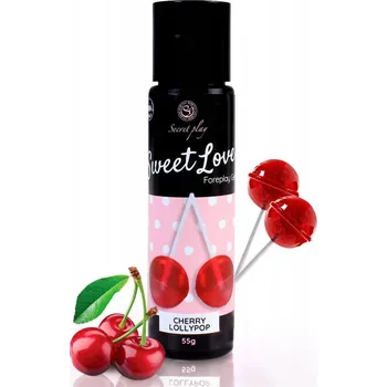 Lubrikační gel Lubrikant Secret Play Cherry Lollypop Gel 60 ml