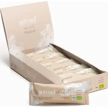 Getvuel Proteinová tyčinka bílá čokoláda 50g bio BIO VEGAN BEZLEPEK Množství: 1 ks
