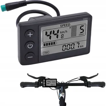 IP kamera ELEKTROKOLO LCD Displej Měřič S866