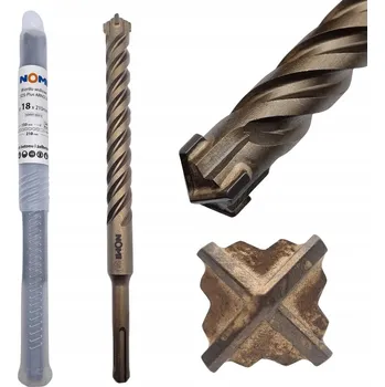 Vrták ARNOLD 18x210mm 4břitý karbidový Vrták SDS-Plus do betonu NOMI