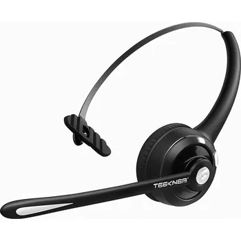 Sluchátka Słuchawki Bezprzewodowe Tecknet TK-HS00 USB Bluetooth Sluchátka s mikrofonem přes uši