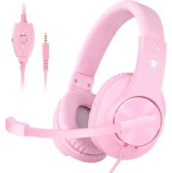 Sluchátka Drátová sluchátka přes uši s mikrofonem BUTFLAKE