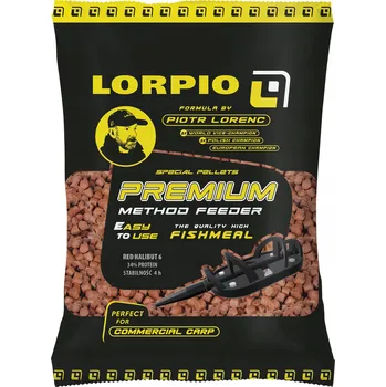 VÝBORNÝ PELET LORPIO RED HALIBUT 2 mm - 700 g