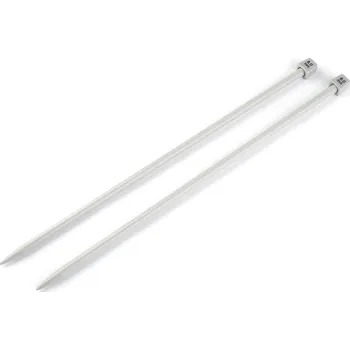 Jehlice Rovné jehlice č. 8 stříbrná 25 pár