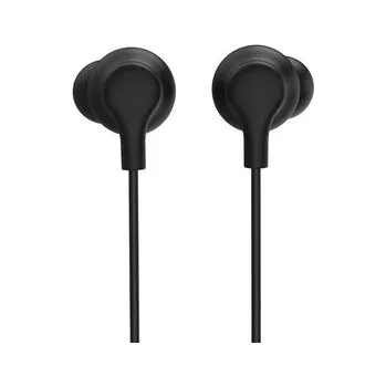 Sluchátka Hama USB-C sluchátka s mikrofonem Curly, špunty, černá