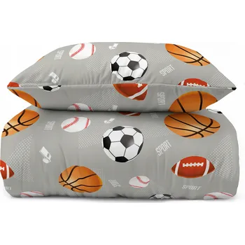 Povlečení Dětské Povlečení 160x200 Basketball Basketbal Míč XOXO Dreams